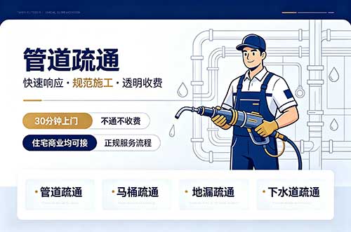临潼管道疏通