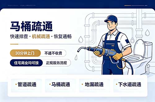 临潼马桶疏通