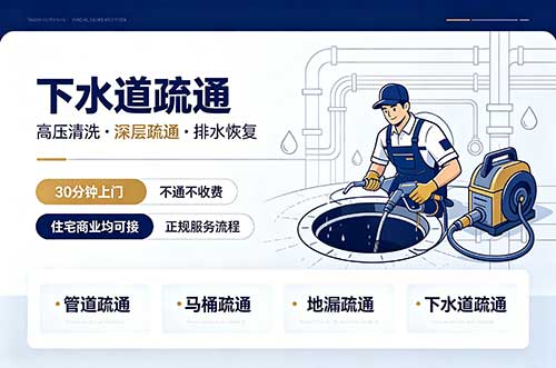 临潼下水道疏通